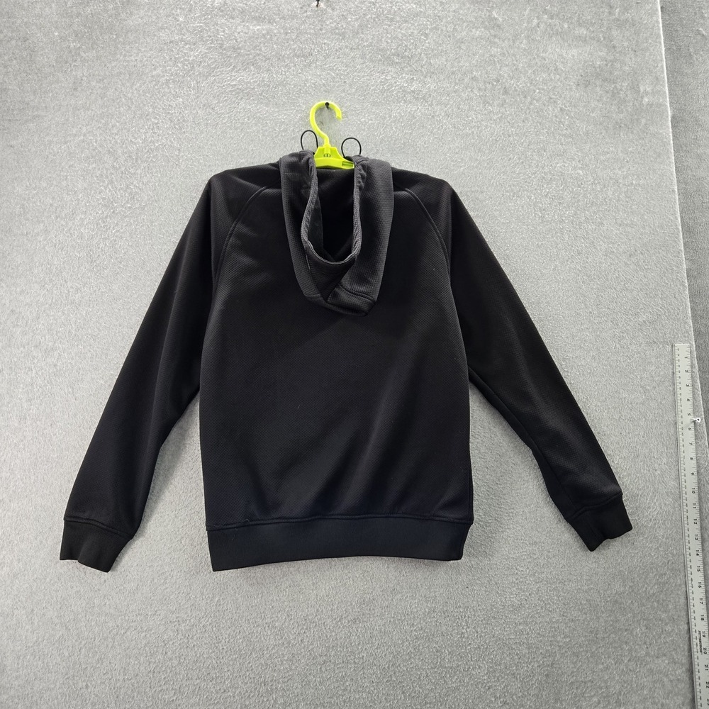 Fox Men Sweatshirt S Black Head FOXTECH Activewear Gorpcore Zipper Logo - Picture 8 of 8